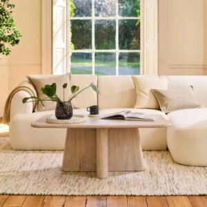 Bastian 100cm Limewash Coffee Table