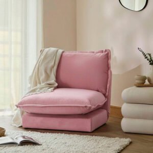 Outlet - Harlow Single Sofa Bed - Cherry Blossom Pink