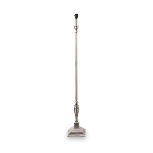 Canterbury Antique Silver Floor Lamp
