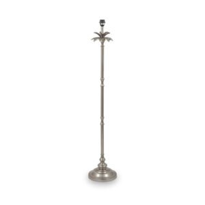 Trafalgar Nickel Palm Tree Floor Lamp