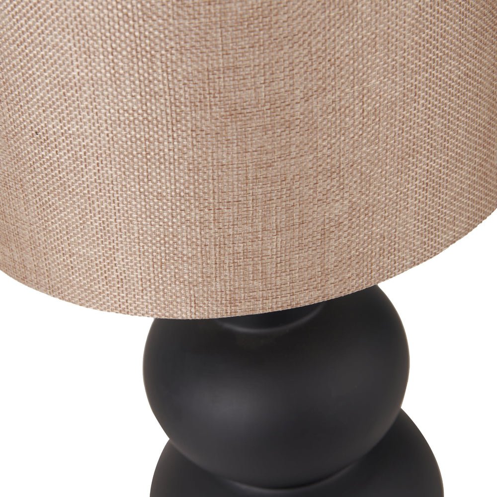 Aaliyah Curved Bottle Ceramic Table Lamp
