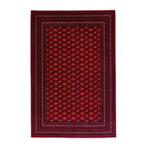 Belvett Traditional Diamond Pattern Rug