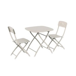 Venice 70cm Square Bistro Set